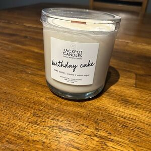 NEW Jackpot Candles- Birthday Cake Scented Candle